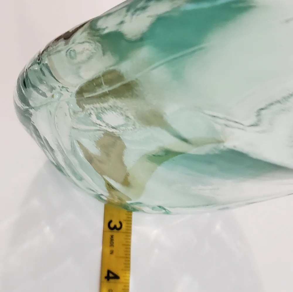 Recycled Glass Bottle Green Yugoslavia
